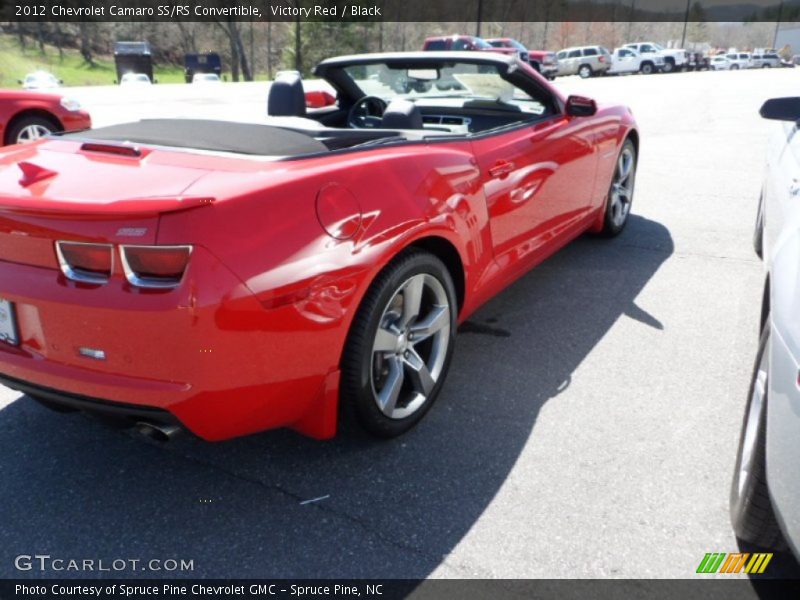 Victory Red / Black 2012 Chevrolet Camaro SS/RS Convertible