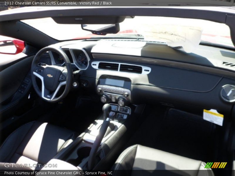 Victory Red / Black 2012 Chevrolet Camaro SS/RS Convertible