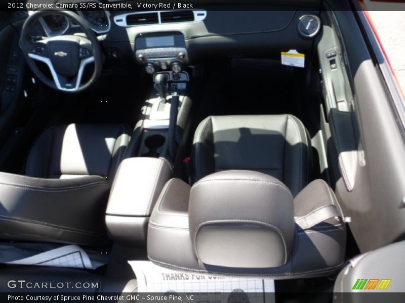 Victory Red / Black 2012 Chevrolet Camaro SS/RS Convertible