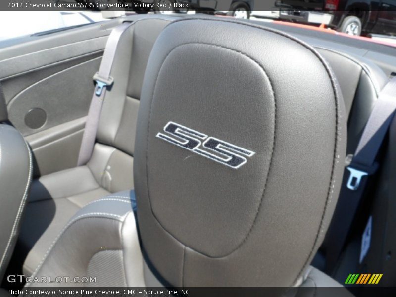 Victory Red / Black 2012 Chevrolet Camaro SS/RS Convertible