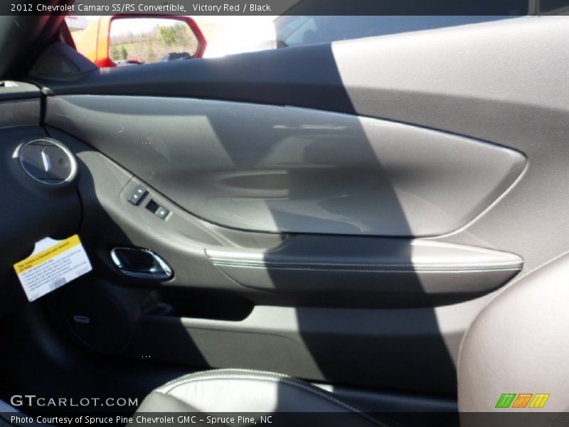 Victory Red / Black 2012 Chevrolet Camaro SS/RS Convertible