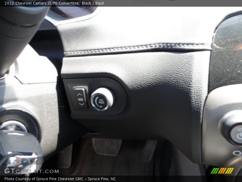 Black / Black 2012 Chevrolet Camaro SS/RS Convertible