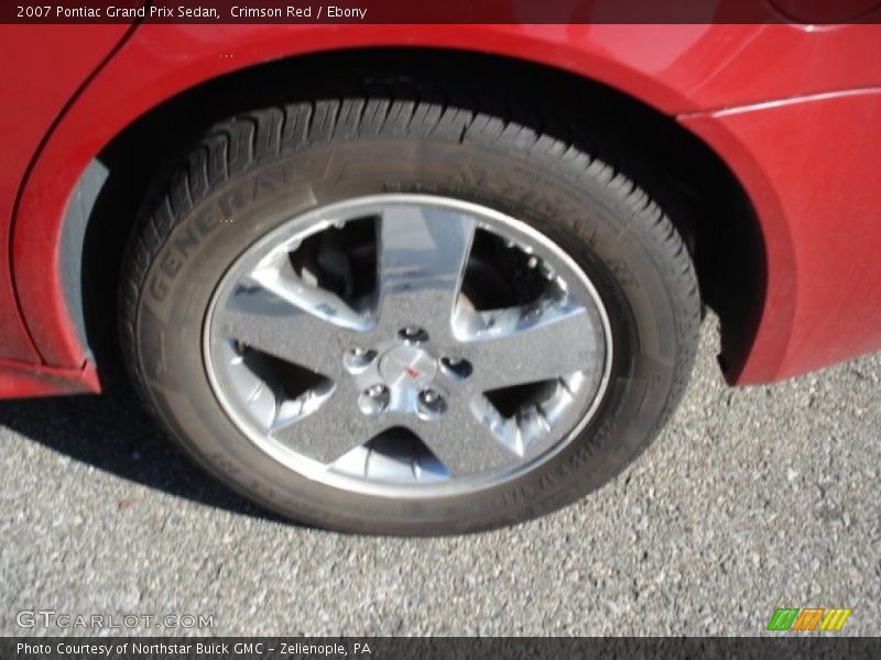 Crimson Red / Ebony 2007 Pontiac Grand Prix Sedan
