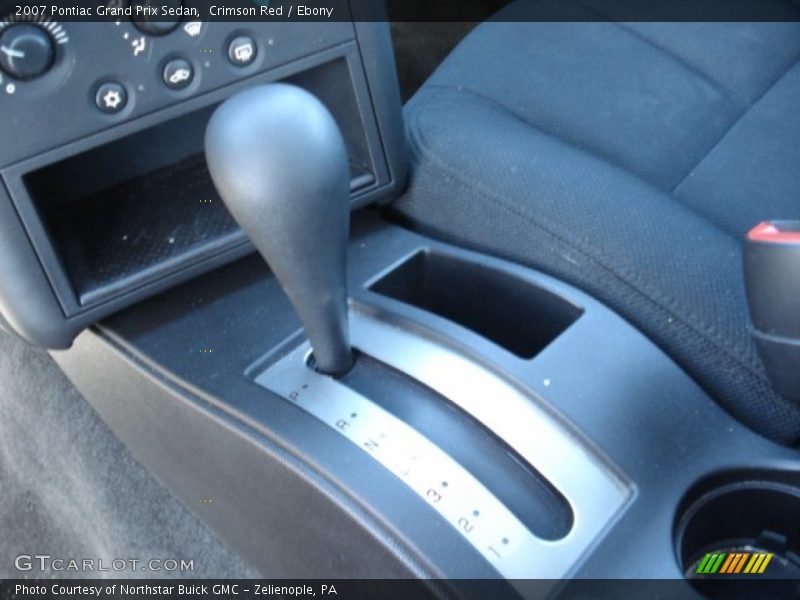 Crimson Red / Ebony 2007 Pontiac Grand Prix Sedan