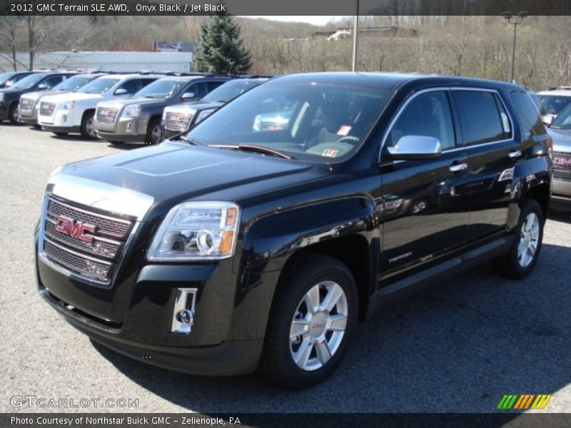Onyx Black / Jet Black 2012 GMC Terrain SLE AWD
