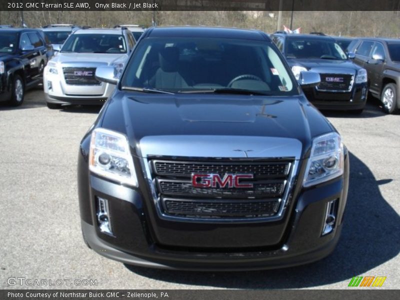 Onyx Black / Jet Black 2012 GMC Terrain SLE AWD