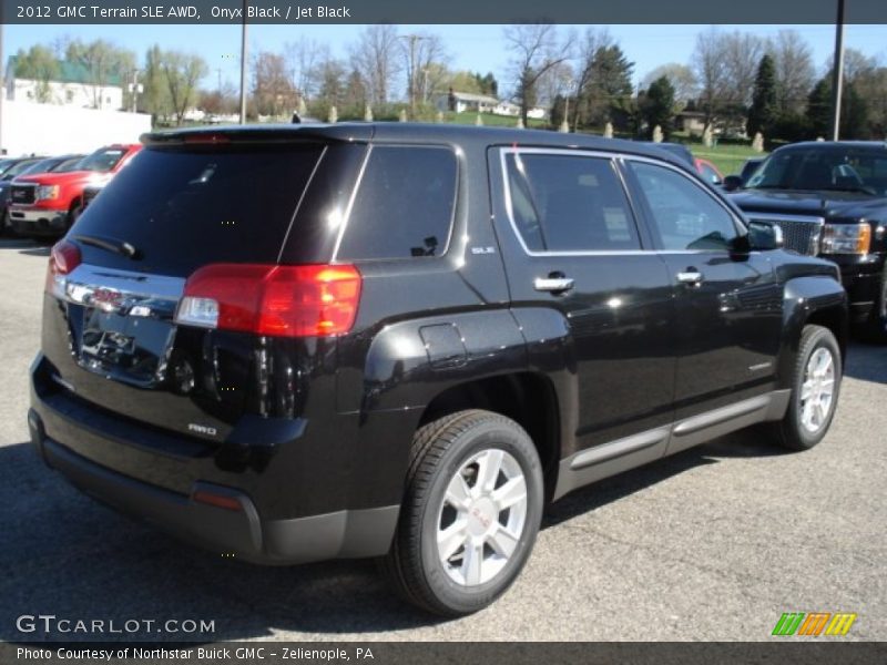 Onyx Black / Jet Black 2012 GMC Terrain SLE AWD