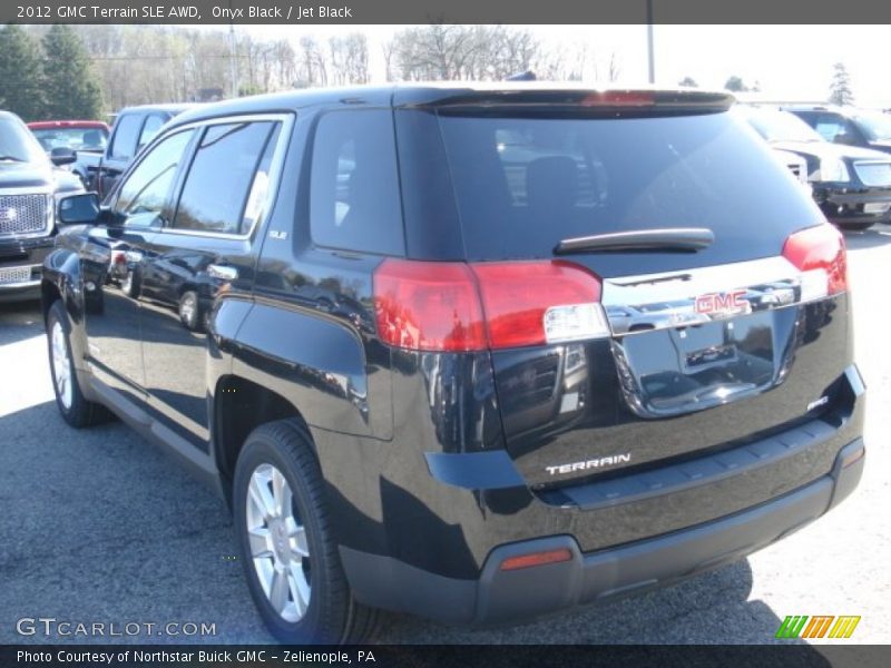 Onyx Black / Jet Black 2012 GMC Terrain SLE AWD