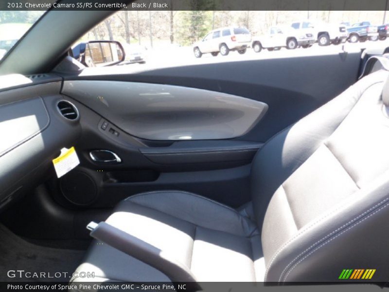 Black / Black 2012 Chevrolet Camaro SS/RS Convertible