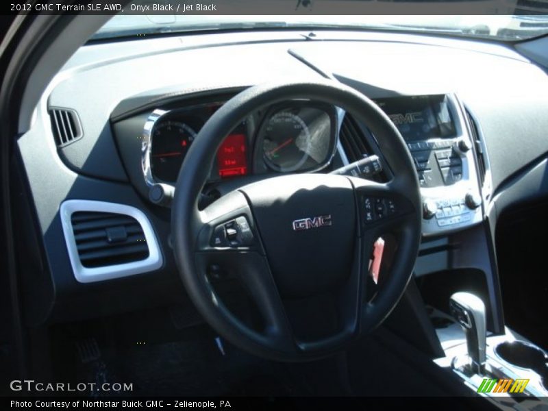 Onyx Black / Jet Black 2012 GMC Terrain SLE AWD
