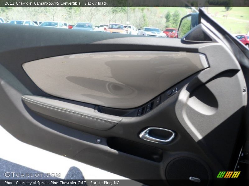 Black / Black 2012 Chevrolet Camaro SS/RS Convertible