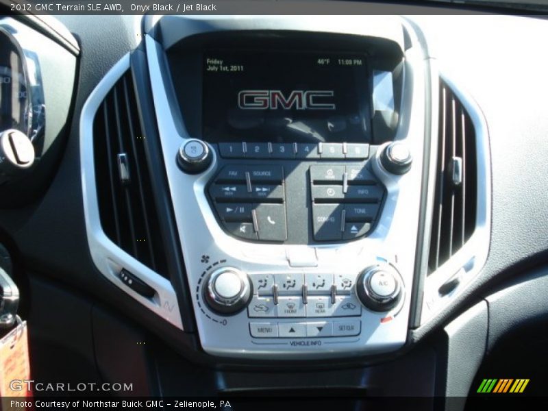 Onyx Black / Jet Black 2012 GMC Terrain SLE AWD