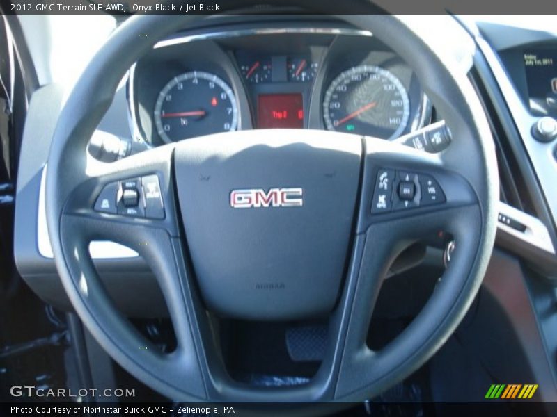 Onyx Black / Jet Black 2012 GMC Terrain SLE AWD