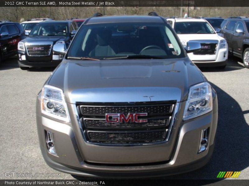 Mocha Steel Metallic / Jet Black 2012 GMC Terrain SLE AWD