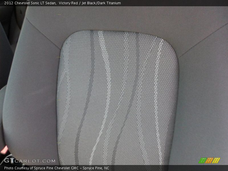 Victory Red / Jet Black/Dark Titanium 2012 Chevrolet Sonic LT Sedan