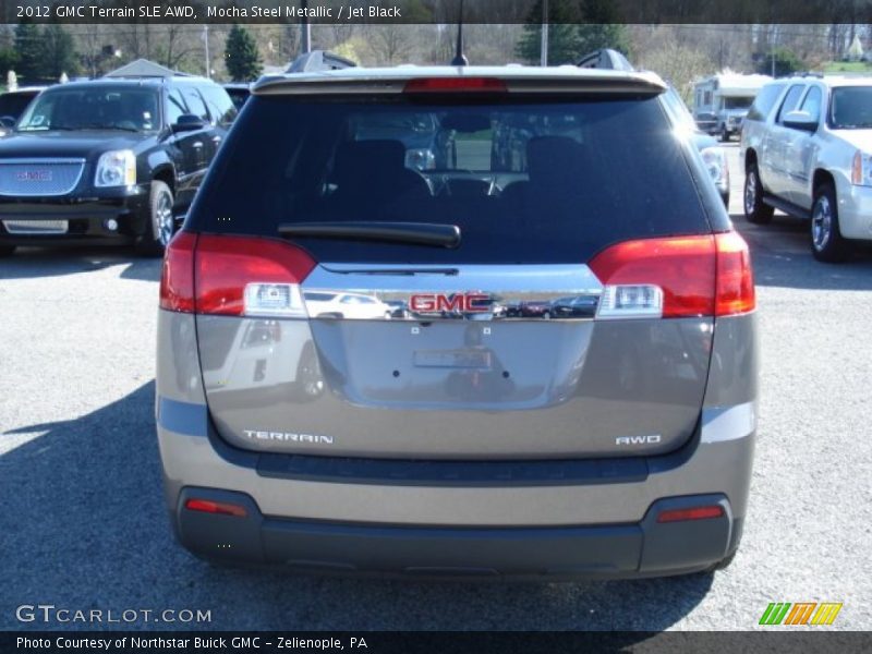 Mocha Steel Metallic / Jet Black 2012 GMC Terrain SLE AWD