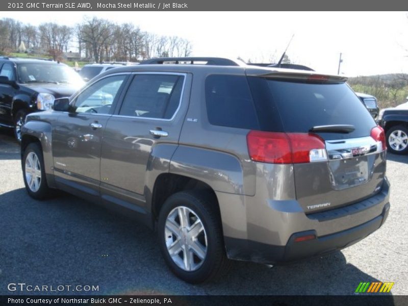 Mocha Steel Metallic / Jet Black 2012 GMC Terrain SLE AWD