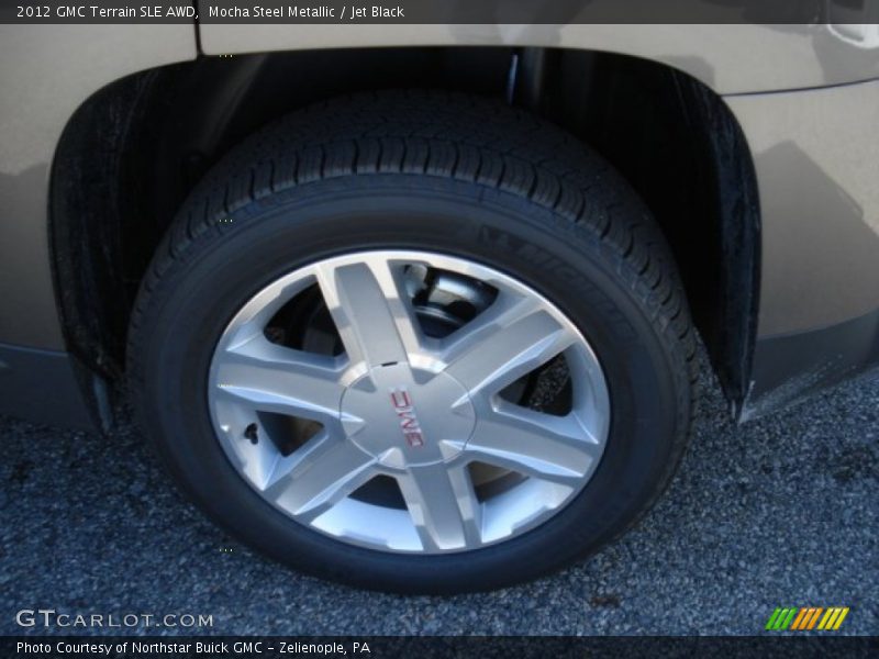 Mocha Steel Metallic / Jet Black 2012 GMC Terrain SLE AWD