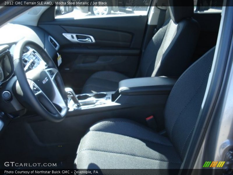 Mocha Steel Metallic / Jet Black 2012 GMC Terrain SLE AWD