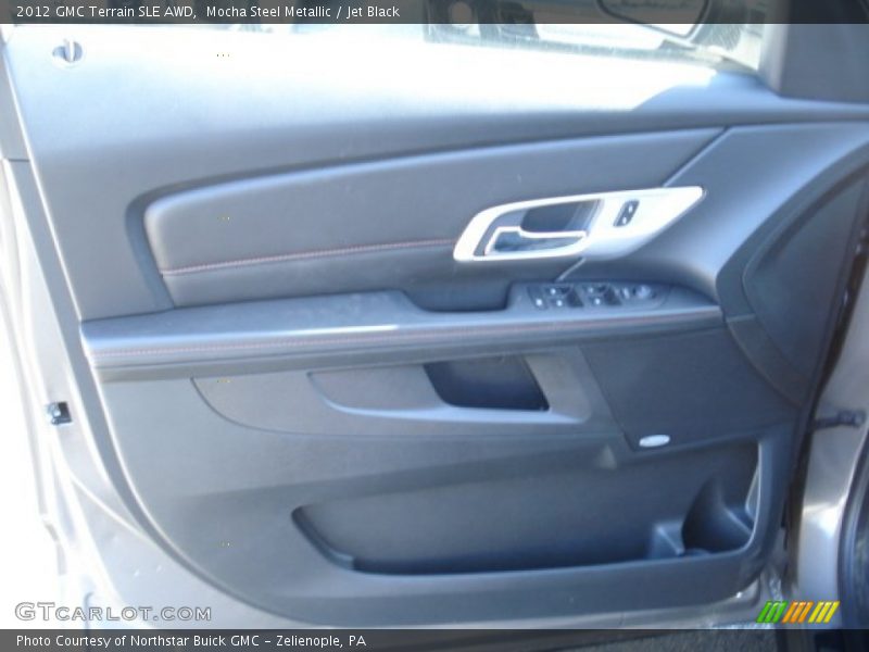 Mocha Steel Metallic / Jet Black 2012 GMC Terrain SLE AWD
