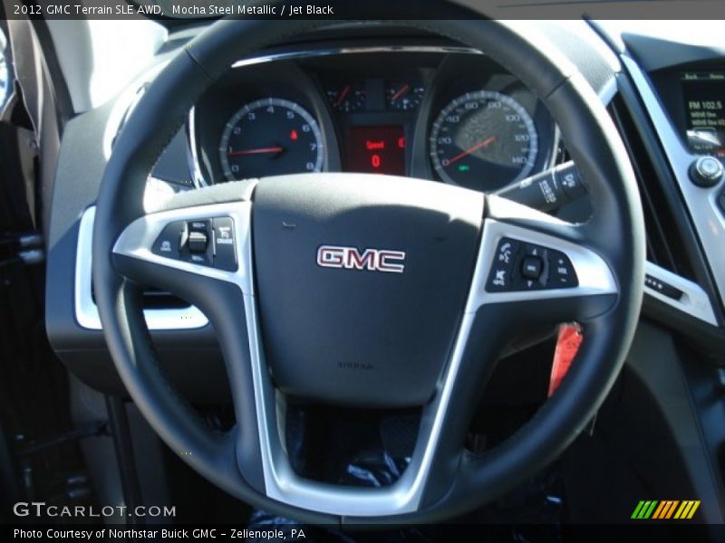 Mocha Steel Metallic / Jet Black 2012 GMC Terrain SLE AWD