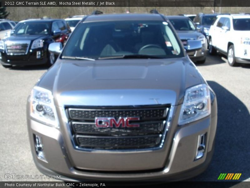 Mocha Steel Metallic / Jet Black 2012 GMC Terrain SLE AWD