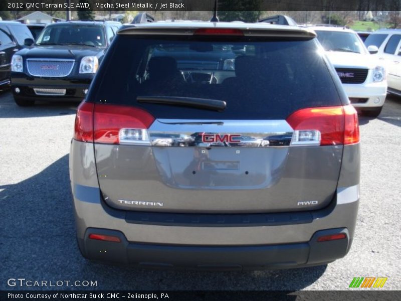 Mocha Steel Metallic / Jet Black 2012 GMC Terrain SLE AWD