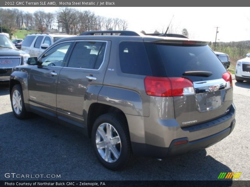 Mocha Steel Metallic / Jet Black 2012 GMC Terrain SLE AWD