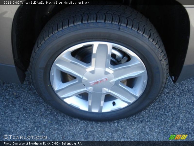 Mocha Steel Metallic / Jet Black 2012 GMC Terrain SLE AWD