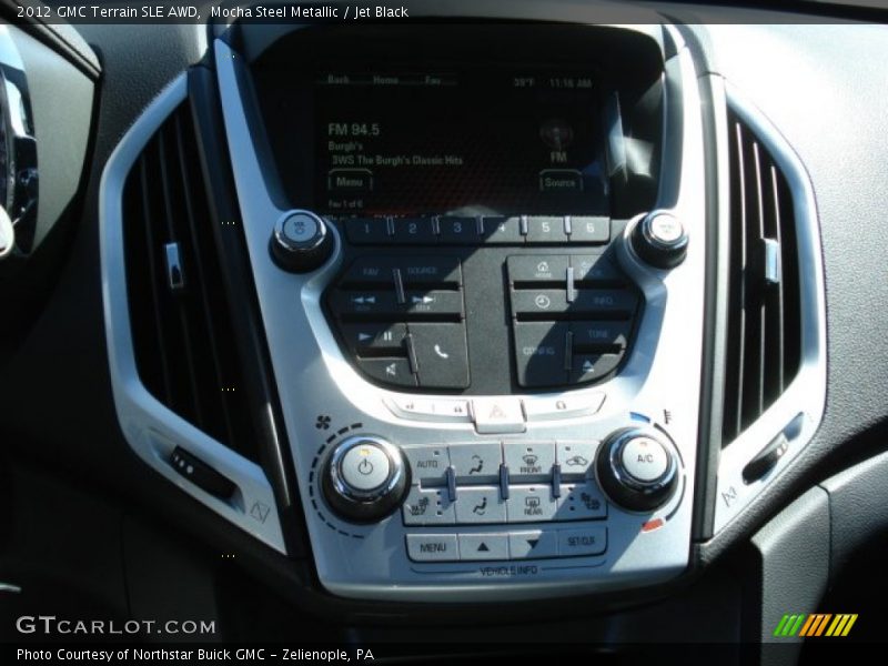 Mocha Steel Metallic / Jet Black 2012 GMC Terrain SLE AWD