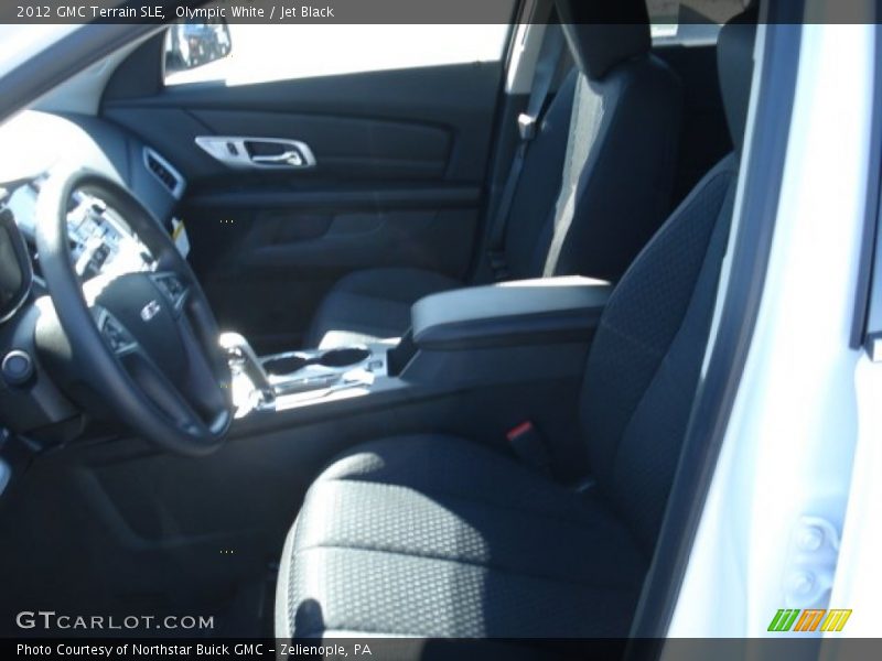 Olympic White / Jet Black 2012 GMC Terrain SLE