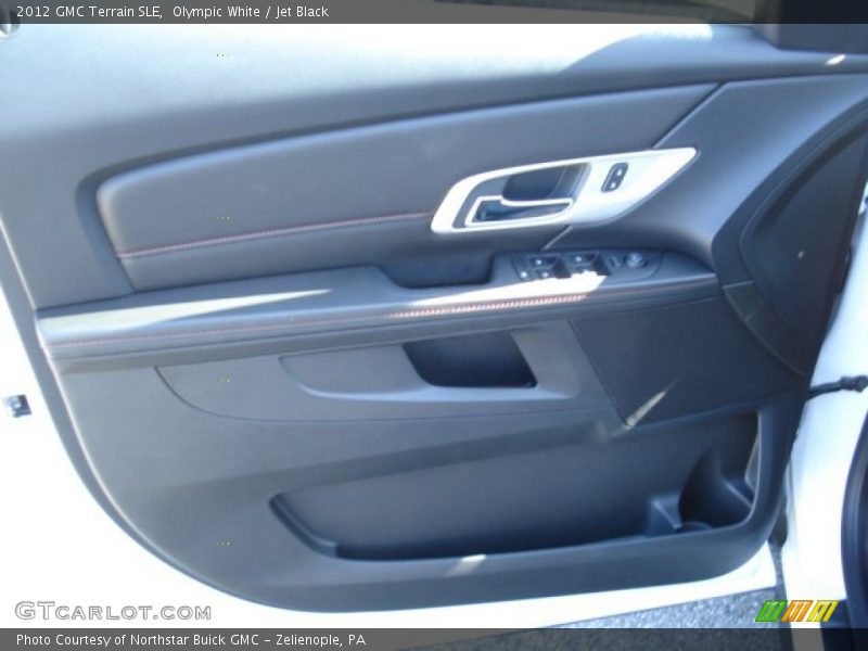 Olympic White / Jet Black 2012 GMC Terrain SLE
