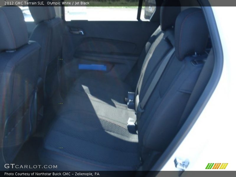 Olympic White / Jet Black 2012 GMC Terrain SLE