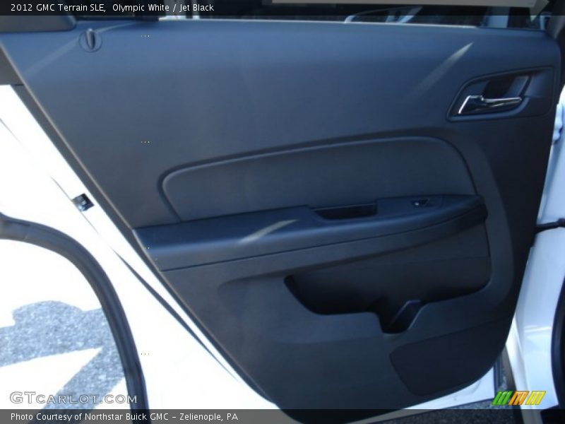 Olympic White / Jet Black 2012 GMC Terrain SLE
