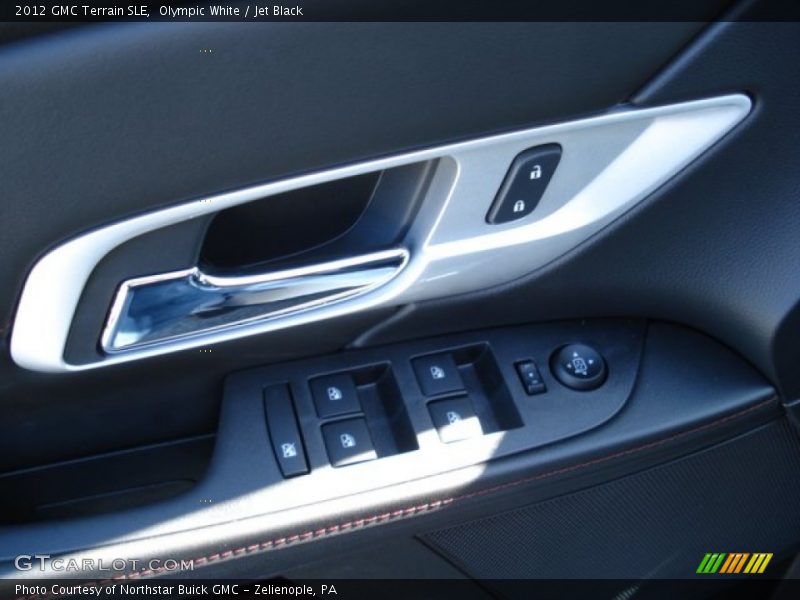 Olympic White / Jet Black 2012 GMC Terrain SLE