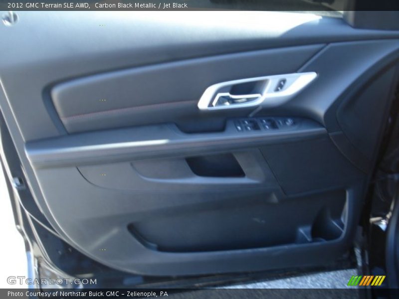 Carbon Black Metallic / Jet Black 2012 GMC Terrain SLE AWD