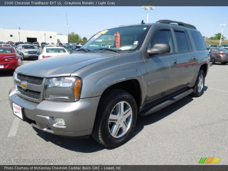 Graystone Metallic / Light Gray 2006 Chevrolet TrailBlazer EXT LS