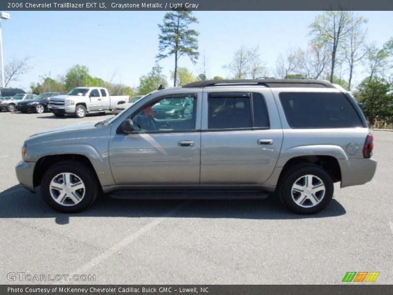 Graystone Metallic / Light Gray 2006 Chevrolet TrailBlazer EXT LS