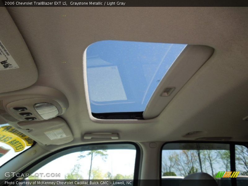 Graystone Metallic / Light Gray 2006 Chevrolet TrailBlazer EXT LS