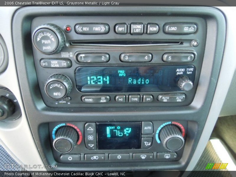 Graystone Metallic / Light Gray 2006 Chevrolet TrailBlazer EXT LS
