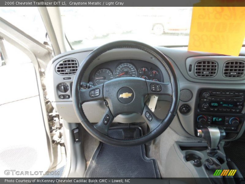 Graystone Metallic / Light Gray 2006 Chevrolet TrailBlazer EXT LS