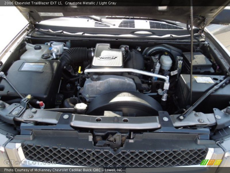 Graystone Metallic / Light Gray 2006 Chevrolet TrailBlazer EXT LS