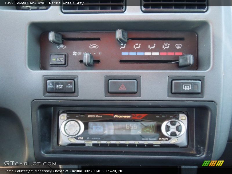 Natural White / Gray 1999 Toyota RAV4 4WD