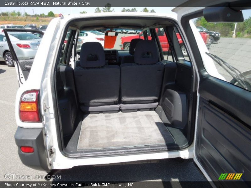 Natural White / Gray 1999 Toyota RAV4 4WD