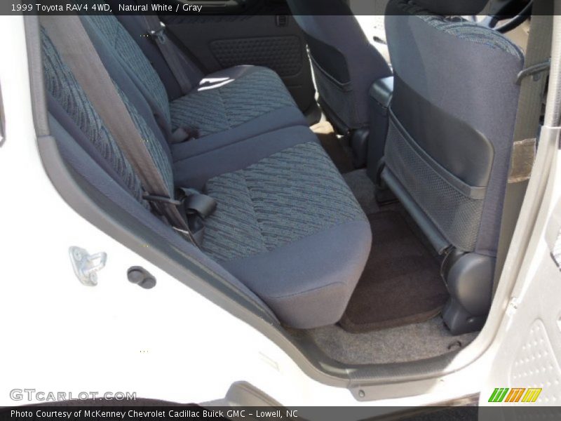 Natural White / Gray 1999 Toyota RAV4 4WD