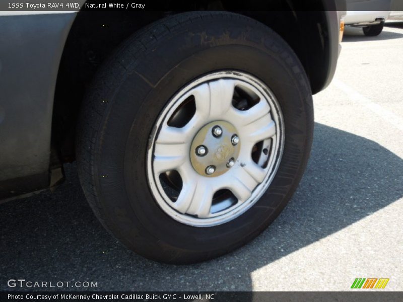 Natural White / Gray 1999 Toyota RAV4 4WD