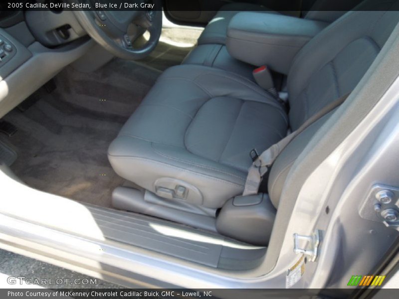 Blue Ice / Dark Gray 2005 Cadillac DeVille Sedan
