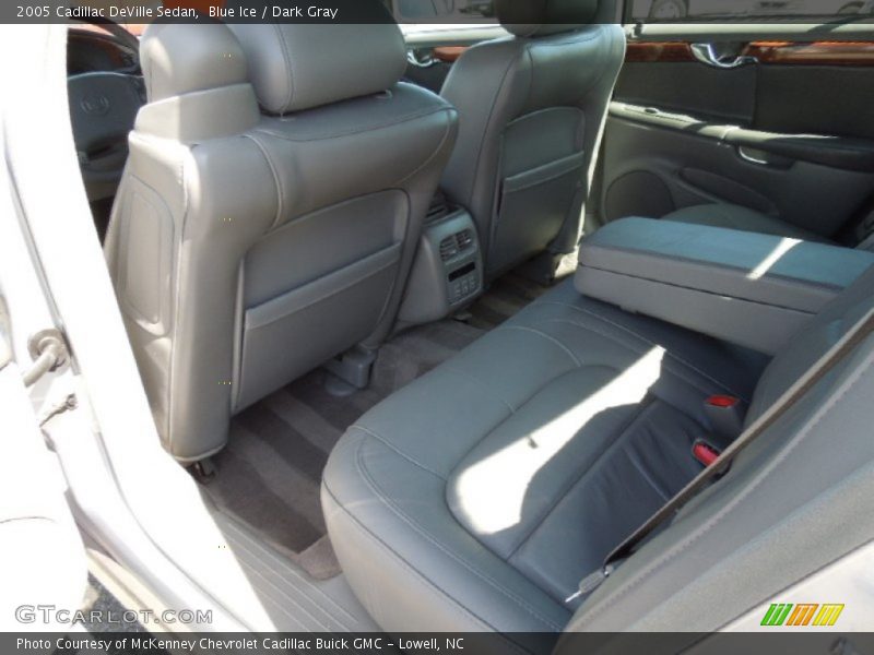 Blue Ice / Dark Gray 2005 Cadillac DeVille Sedan