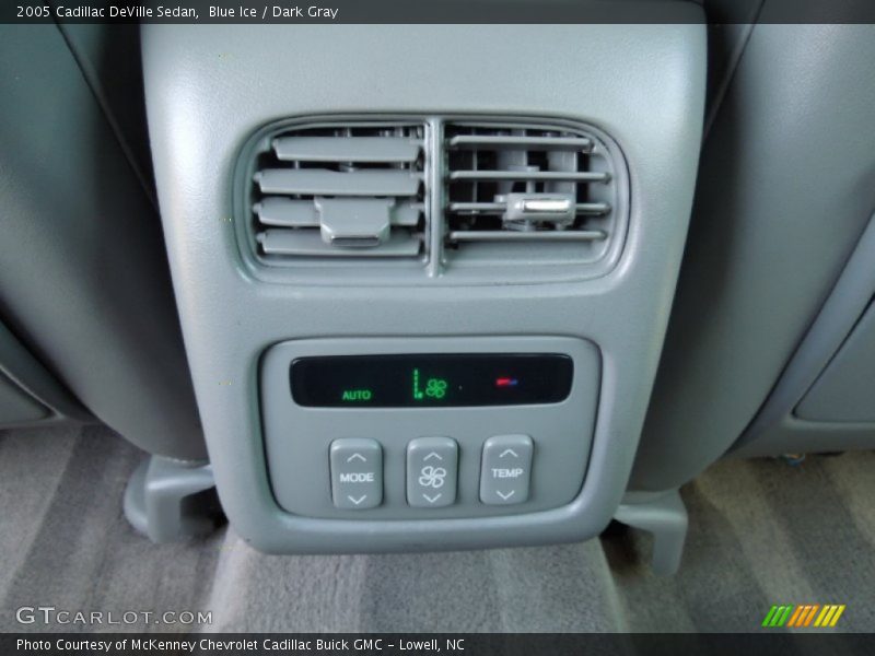 Blue Ice / Dark Gray 2005 Cadillac DeVille Sedan