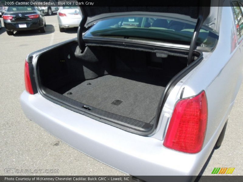 Blue Ice / Dark Gray 2005 Cadillac DeVille Sedan